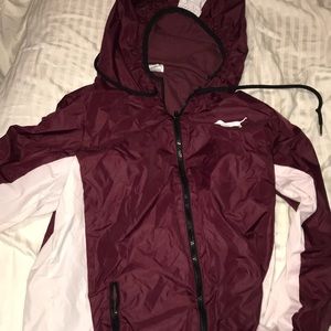 Pink windbreaker